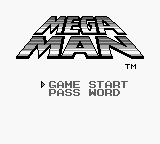 Megaman (Europe) Title Screen